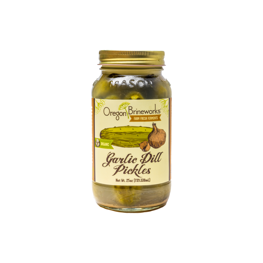 Garlic Dill Cucumbers - Olga's Flavor Factory